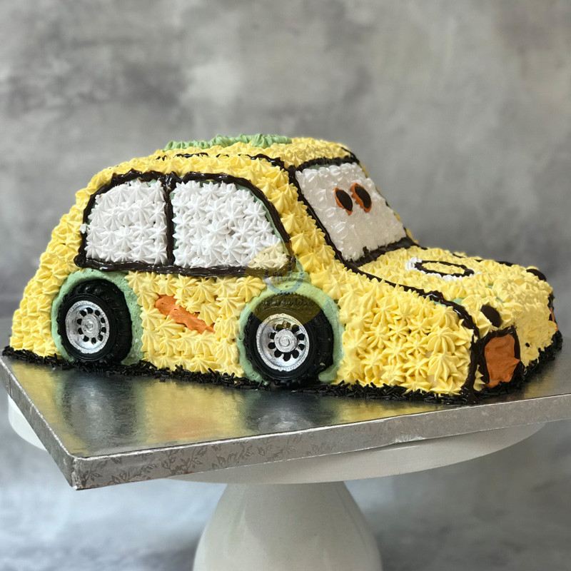 Buy/Send Car Cake 3rd Birthday Cake Online | The Cakery Shop