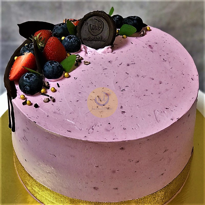 Blueberry Cake - The Cake Shoppe